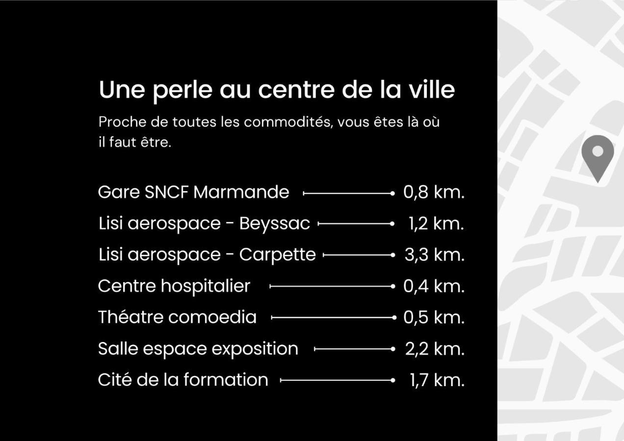 Shineappart Marmande Centre Экстерьер фото